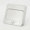 Factory Pop-up Floor Socket Universal Hidden Ground Socket Box Aluminum Surface Waterproof Power Socket