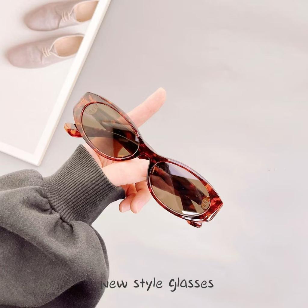 Korean Stylish Sunglasses Men Oval Shape Uv Protection Women Sun Glasses Outdoor Activity Sunglass Woman