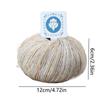 Супермягкая пряжа для вязания из шерсти, разноцветная пряжа для ручного вязания, многоцелевая удобная пряжа для вязания крючком