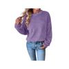 Autumn and Winter Women's Pullover Casual Double-sided Velvet Loose Plush Sweater