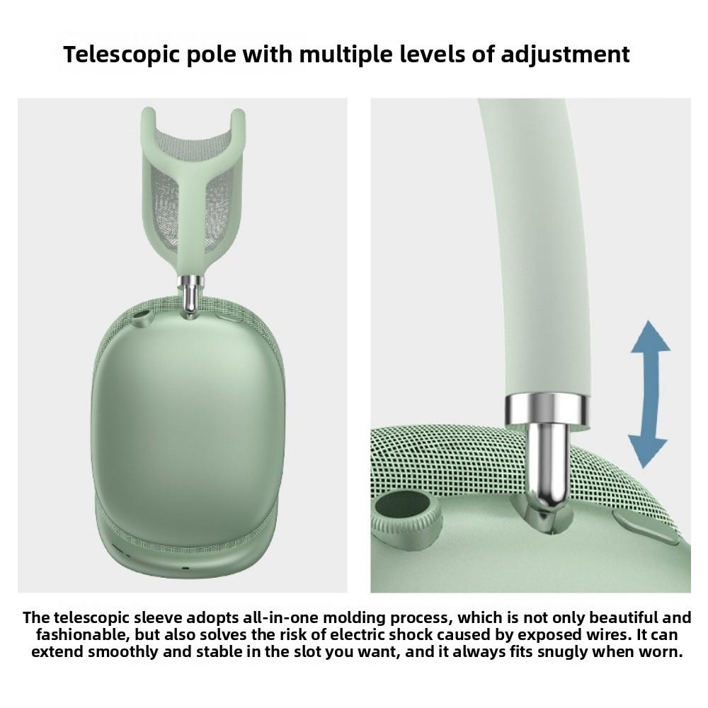 Bluetooth 5.4 Гарнитура Сетка Оголовье Полностью Беспроводная Кнопочное Управление Музыка