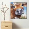 New Arrival 5D DIY Full Circle Diamond Painting "Ox" Embroidery Cross Stitch Home Decor Gift