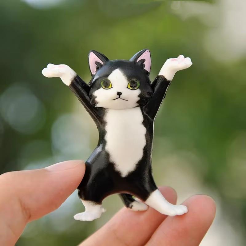 Забавный кот Автомобиль Центральная консоль Украшения Молдинги для салона Декоративные аксессуары для автомобиля Новые украшения Авто украшения