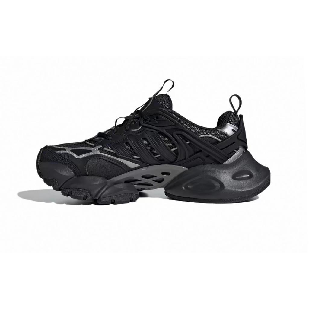 adidas XLG RUNNER DELUXE Износостойкие Дышащие Низкие Беговые Кроссовки Унисекс Черно-Серые IH0070(Команда140-)