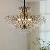 Ретро хрустальный светильник, роскошный и большой светильник для спальни, гостиной, основной светильник, светильник для столовой