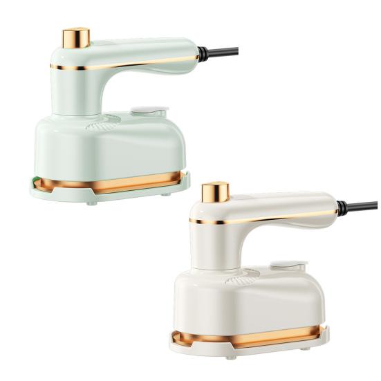 Портативный утюг отпариватель для одежды с вращающейся ручкой, быстрый нагрев, 2-в-1, влажный/сухой, электрический утюг, удобный разглаживатель складок