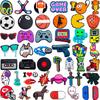 Футбольный Магический Кубик DIY Шармы для Обуви, 47 шт. - Мягкие Резиновые Мультяшные Аксессуары для Мальчиков.