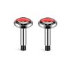 2Pcs Car Door Safety Metal Bolt Door Lock Button Pin Decor For d333 COOPER S One JCW F53 F54 F55 F56 F60 R50 R55 R56 R57 R60 R61 333d