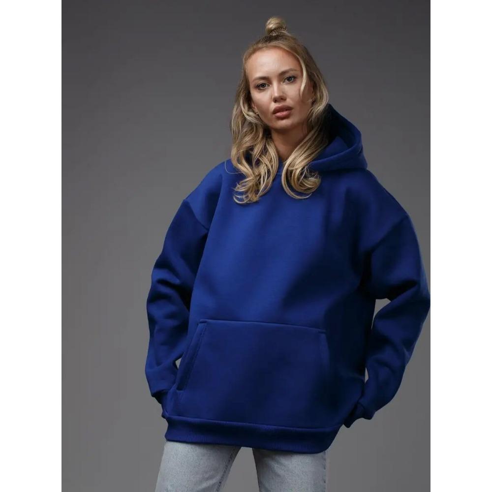 Женская толстовка с капюшоном и длинными рукавами, свободный верх