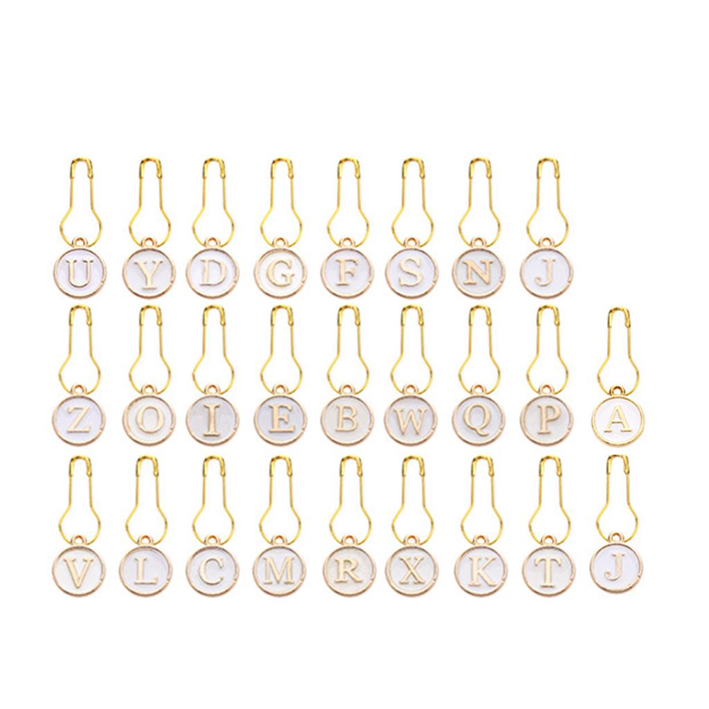 Маркеры для вязания Практичные маркеры для вязания Буквы Маркеры для вязания крючком Держатель для вязания Инструмент для вязания для поделок