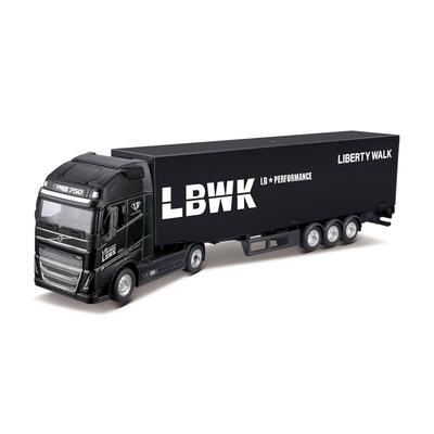 1:43 Volvo FH16 Actros Сплав Грузовик Модель Автомобиля Контейнеровоз Контейнер Инженерный Транспортный Средство Коллекция Детские Игрушечные Автомобили Подарки