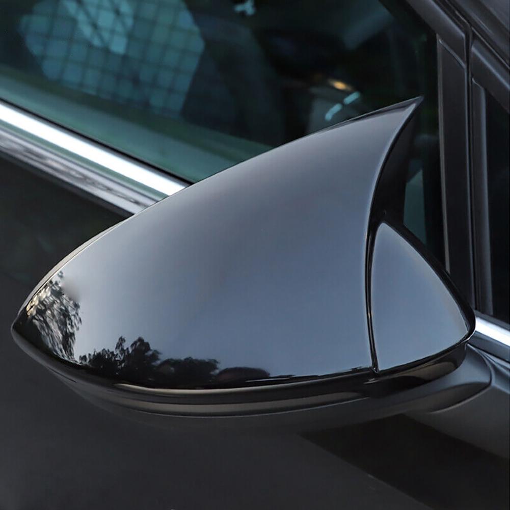 2Pcs Replacement Door Rearview Mirror Cover Caps Compatible For Golf Mk7 Mk7.5 GTD R 2014-2019 5G0857537 5G0857538