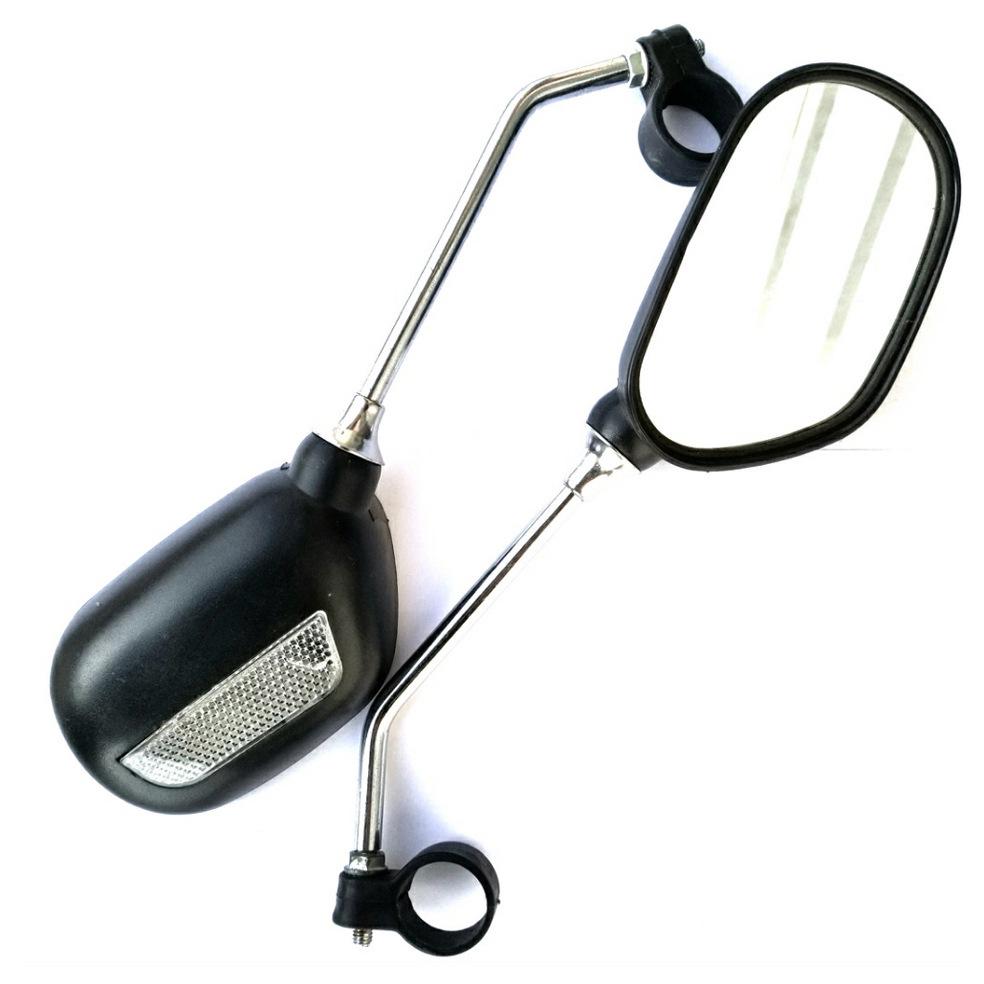 Плоское светоотражающее зеркало заднего вида для велосипедов - Оборудование для безопасности для горных велосипедов и электромобилей