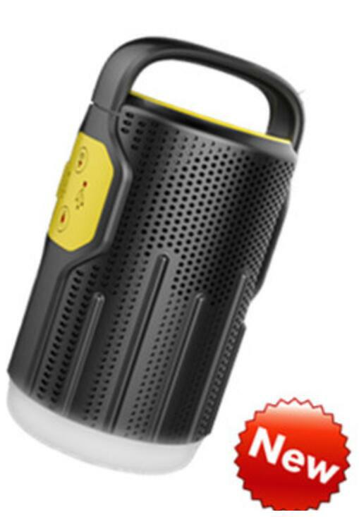 Кемпинговый фонарь Наружное освещение Power Bank 10400 мАч Bluetooth-динамик Желтый