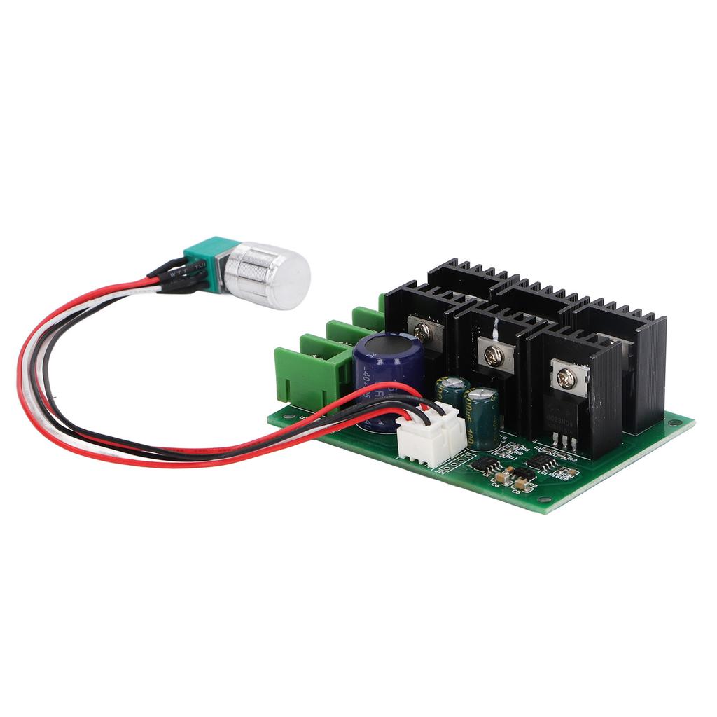 Модуль регулятора двигателя 20A Высокомощный ШИМ-регулятор двигателя Модуль управления скоростью с переключателем DC12?24V