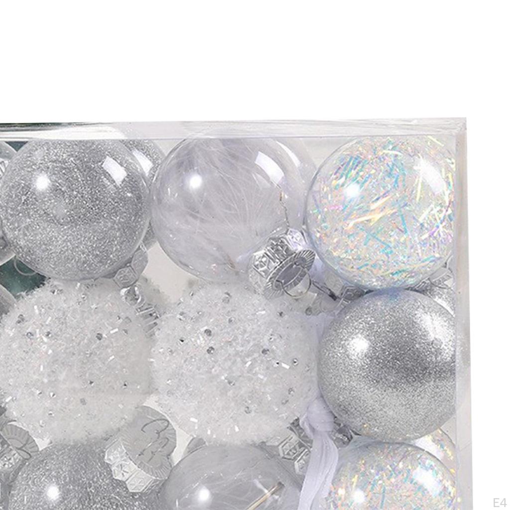 24 шт. Рождественские шары украшения поделки DIY подвесные шары безделушки