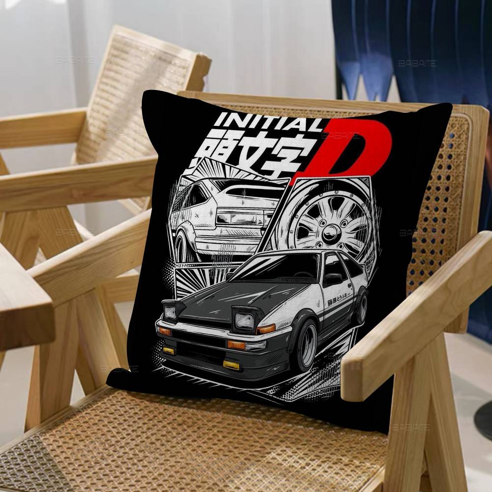 Аниме Initial D Подушка Чехол для Подушки Наволочка Гостиная Диван Домашний Декор Индивидуальный