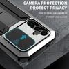 Для Samsung S26 S25FE S25 Edge S24 S23 S22 Plus S21 Ultra Прочный Металлический Противоударный Чехол Защитная Пленка для Экрана Выдвижная Крышка для Камеры