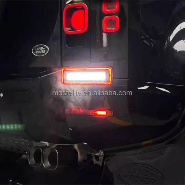 Hot Sales Car LED Reversing Light Turn Signal Lights Brake Light for LandRover Defender 90 110 130
