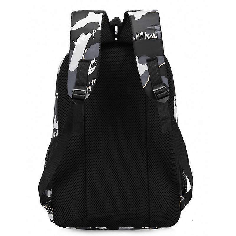 Leisure Backpack, Large Capacity Backpack, Student Backpack, Fashionable Travel Commuting Camouflage Backpack