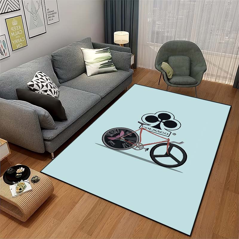 15 Sizes C-Colnago Pattern Rug Living Room Bathroom Mat Creative Door Mat Bedroom Club Area Rug  Living Room Decor Cycling Club