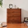 Multi-layer Desktop Storage Boxes Wooden Drawer File Boxt Computer Heighten Rack Solid Wood Debris Storage Cabinet Organizer