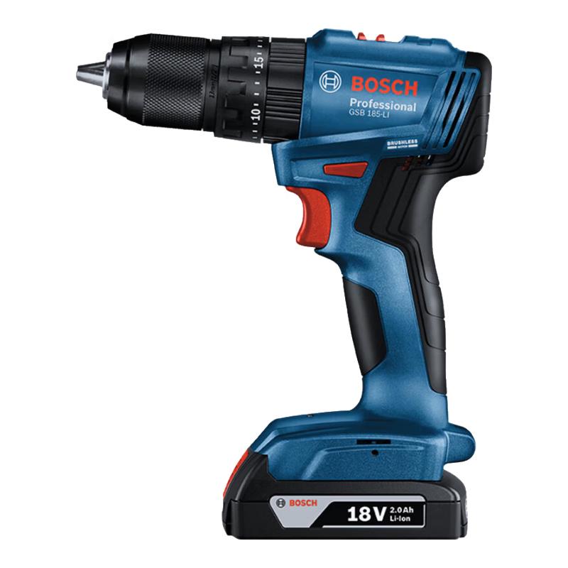 Bosch GSB185 18V Brushless Cordless Hammer Drill/Driver CN plug (adapter included)