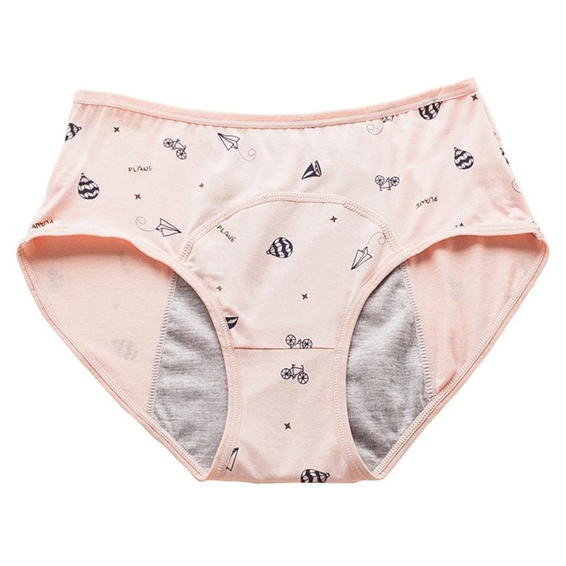 Girls' Physiological Panties Menstrual Hygiene Underpants Children's Underwear Low Waist Briefs