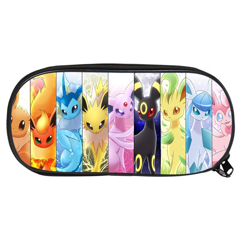 Pokemon Themed Printed Student Single Layer Stationery Storage Pencil Bag