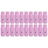 20pcs 10N48 6# TIG Gas Lens Alumina Tig Alumina Nozzle Ceramic Cup Fit for GTAW Welder Accessories