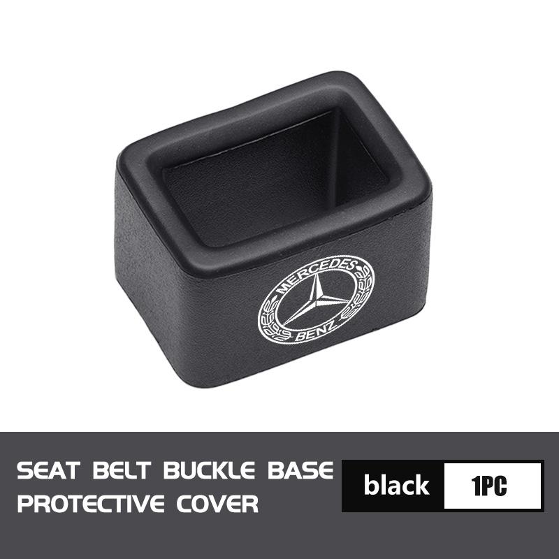 For Benz Car Styling Seat Belt Buckle Protectors Seatbelt Plug Clip Protectors Accessories AMG W213 W124 W108 W126 Exclusive ASZ97