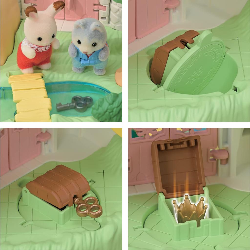 Игрушечные награды Категория «Персонажи» Превосходство EPOCH Sylvanian Families Семейная поездка Дом Водопад в Тайне 75 ST Mark Возраст Sylvanian Families