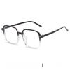 Retro Square Flat Glasses With Blue Light Filter For Office And Home Use