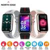 NORTH EDGE Square Rounded Hyperboloid Watch Heart Rate Blood Pressure Blood Oxygen Sports Men's And Women's Bracelet