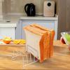 Stainless Steel Bread Rack 8-Slot Toast Holder for Air Fryer Rectangle Toast