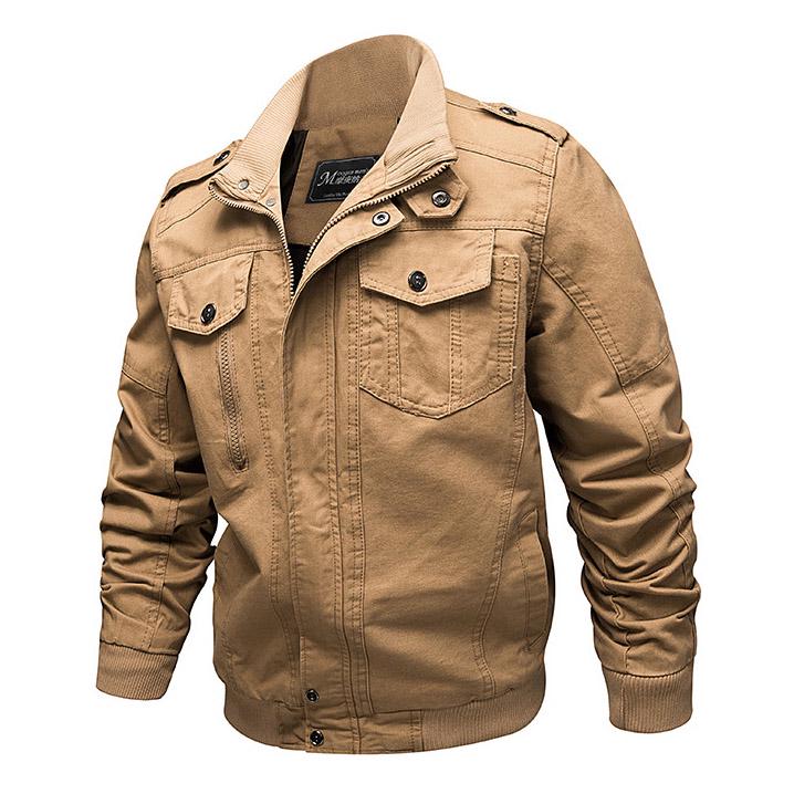 Spring Air Force Pilot Military Jacket Men Cargo Tactical Bomber Jacket Male Casual Zipper Flight