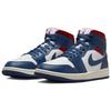 Кроссовки Air 1 Mid USA Красные Белые Синие Ретро Женские BQ6472-146