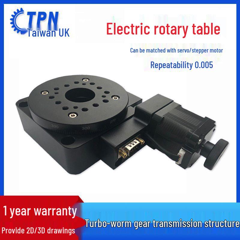 Electric Control Rotary Table TYRA60/100/200 - Hollow Platform for Indexing Work