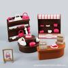Doll House Mini Store Miniature Jewelry Women'S Bag Glasses Ring Umbrella Scene Simulation Children'S Play House Toys