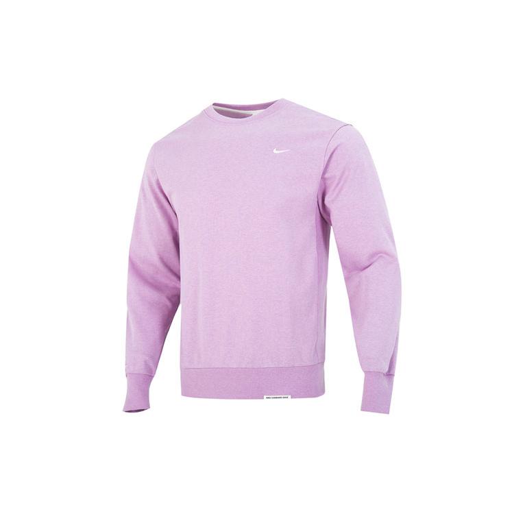 Nike Sweatshirts Men's Pink Crew Neck Moderate Regular DQ5821-522