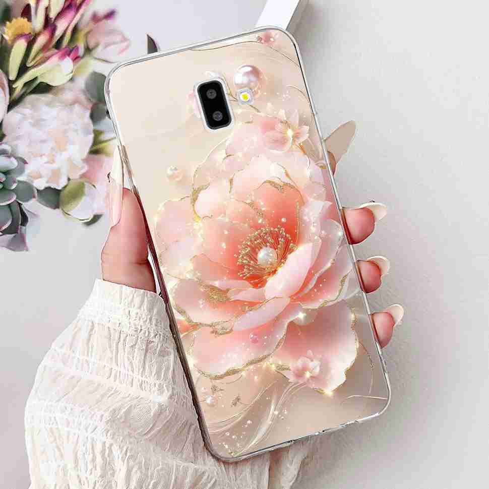 Чехол для Samsung Galaxy J6 Plus J610F J610G Популярный Расписной Чехол для Телефона Мягкие Силиконовые Чехлы Для Samsung J6 Plus GalaxyJ6+ Coque