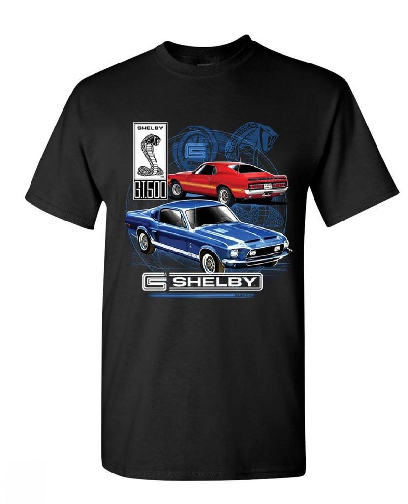 Men's and Women's T-shirts Ford Mustang Shelby GT500