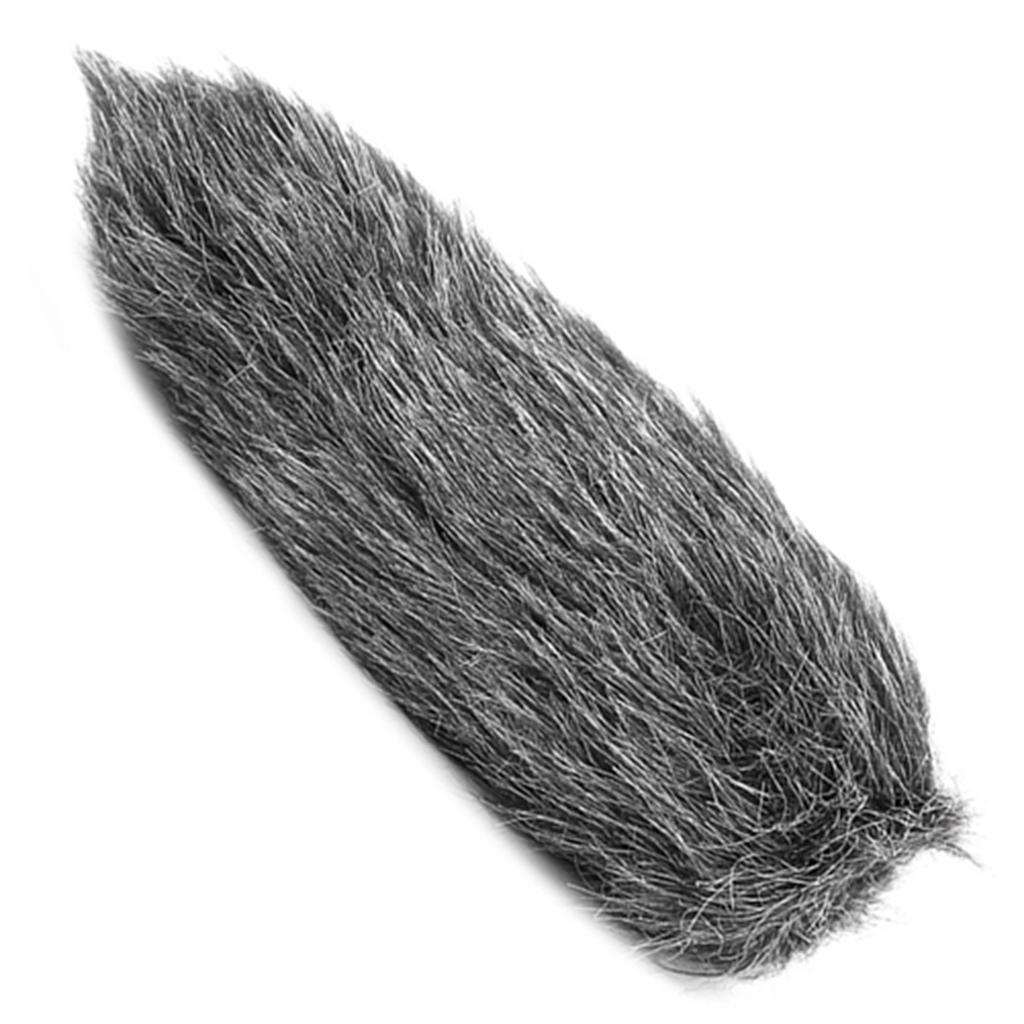 Ветрозащита для микрофона Меховая для RODE VideoMic GO Уличный рекордер Ветрозащитный экран Меховой