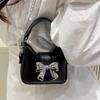 Niche Bow Handbag 2025 New Korean Version Mini Chain Messenger Bag Fashion Lipstick Earphones Shoulder Bag