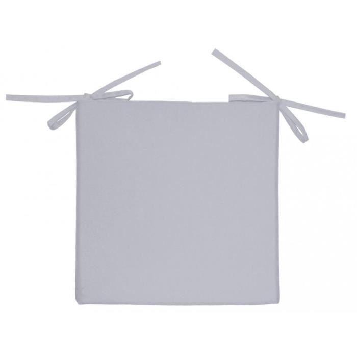 Waterproof Outdoor Chair Cover 40X40x5 Cm ALIX Gray, by Soleil D'ocre