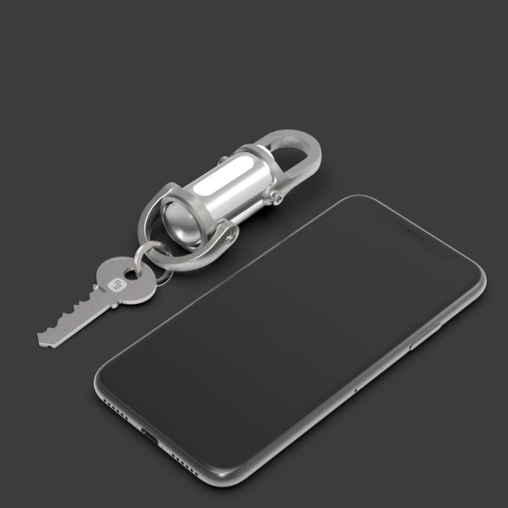 Pocket Sized Work Light Keychain LED Key Chain Tool Portable Flashlight Keyring Camping