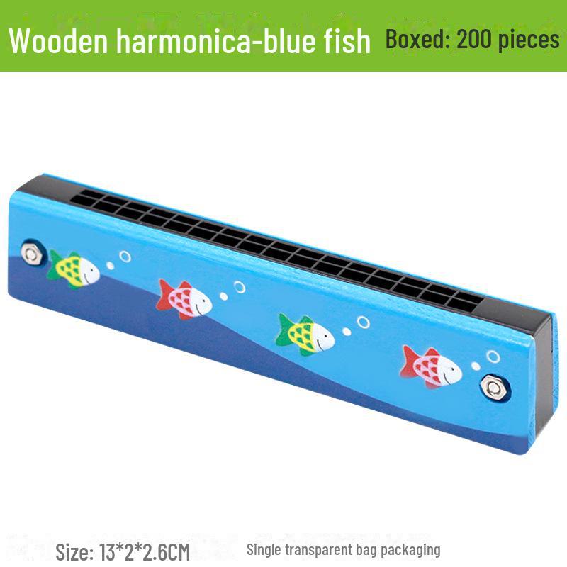 Высококачественная деревянная литая губная гармошка - идеальный музыкальный подарок для детей детского сада и учеников начальной школы