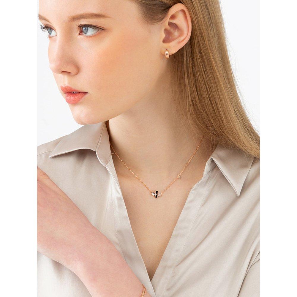 Stone Flower Necklace Elbrnn158