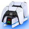 Зарядная станция для контроллера PS5, для Playstation 5 Dualsense/Dualsense Edge, Зарядная станция с 10 светодиодными индикаторами
