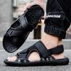 Summer Men's Sandals Beach Shoes Fashion Velcro Sandals Lazy Slippers Outdoor Casual Men's Shoes